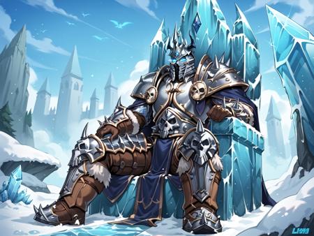 The Lich King, Arthas Menethil from World of Warcraft - RealmRabbit