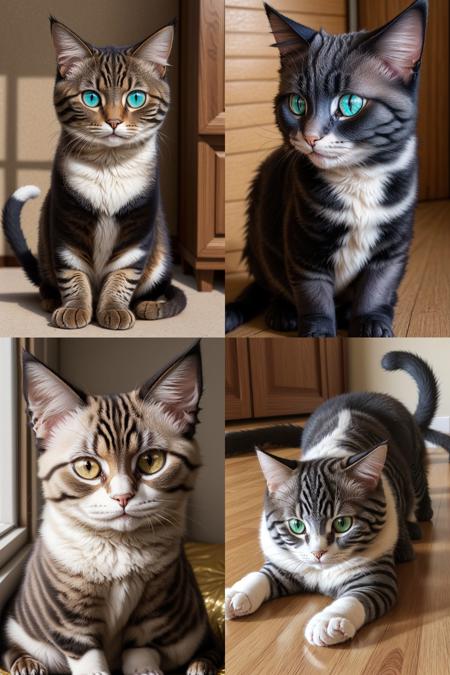 Cats - wild and domestic breeds and colors版本v1.0 (ID: 389285)