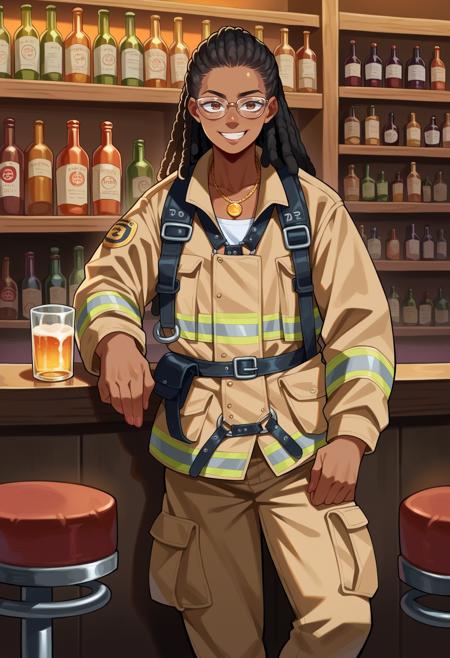 American Fire Fighter Uniform [Pony] - Lora