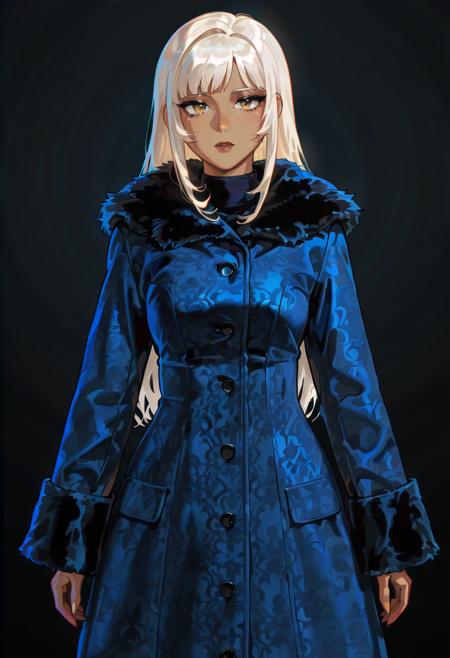 Skull Brocade Evil Princess Coat