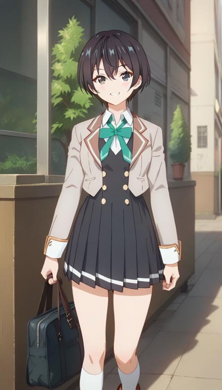 更科茅咲-不时轻声地以俄语遮羞的邻座艾莉同学（Chisaki Sarashina-Tokidoki Sotto Roshiago de Dereru Tonari no Aarya-san）