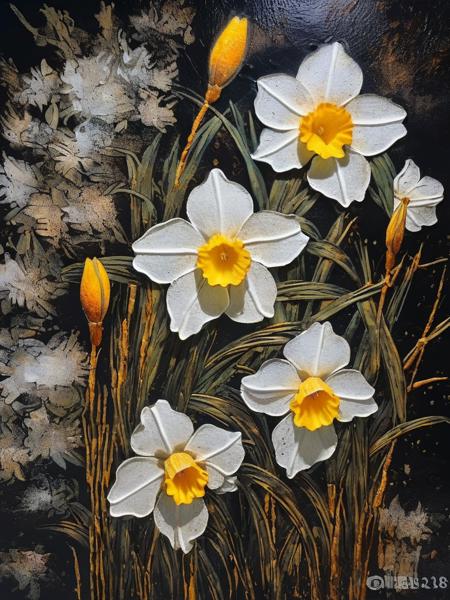 Fresh Ideas@Chinese lacquer painting_SDXL