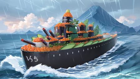 Yu-Gi-Oh! - Gunkan Suship Ikura-class Dreadnought - (弩級軍貫－いくら型一番艦) PonyXL