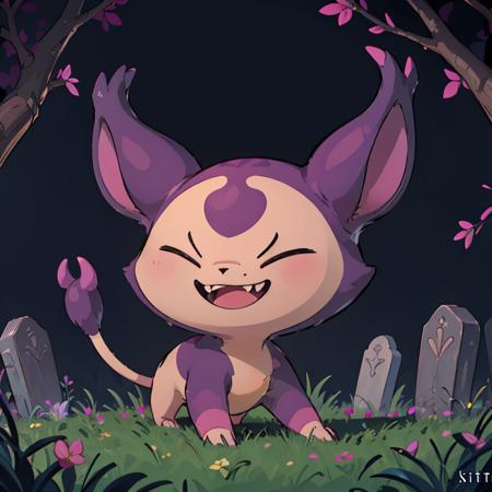 Shadow Skitty - Halloween Form (Fakemon) (Pokedex #0300)