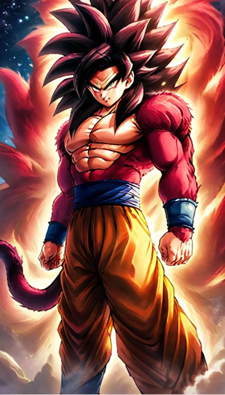 Goku - Super Saiyan 4 | Dragon Ball SDXL