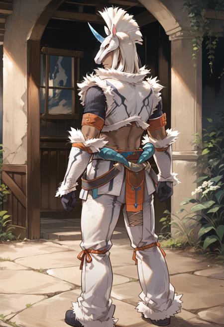 Monster Hunter - Kirin Armor - Male (キリン装備 男) ponyXL