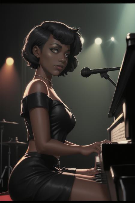 Blazen's girl Roxanne