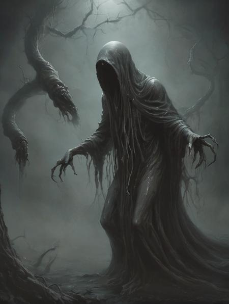 SDXL - Faint Silhouette  (White-Out)