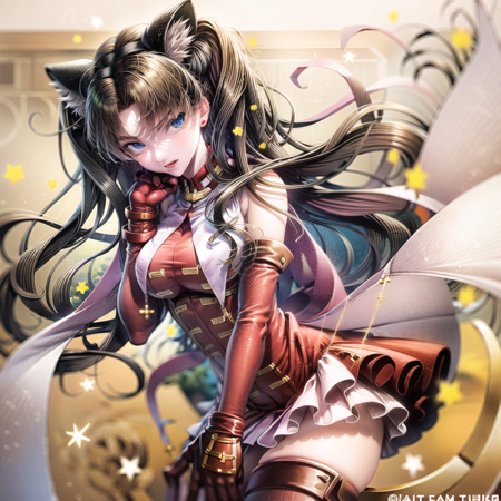 Rin tohsaka  LORA and(Pony)  from fate stay night visual novel