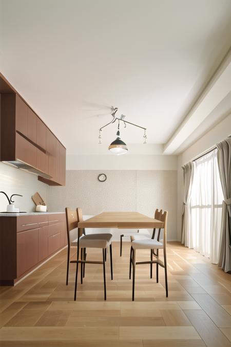 日本の住宅のLDK (living room & dining room & kitchen) SD15