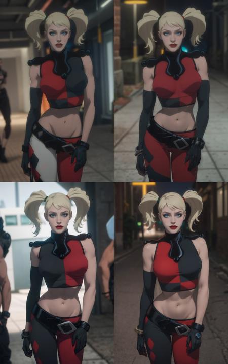 Harley Quinn | Batman: Assault on Arkham | 5 Attires