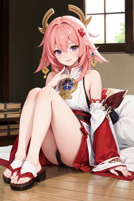 八重神子yae miko-【赛博幻境】coser系列