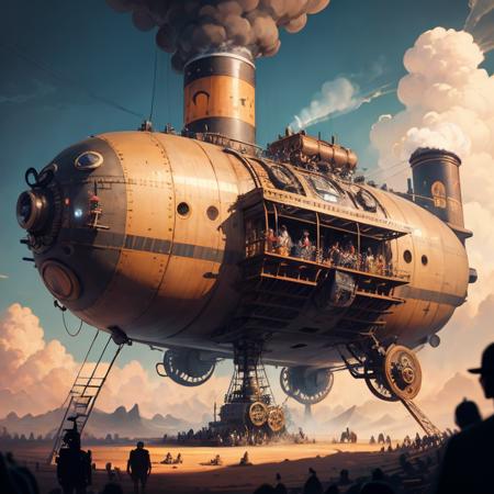 SteampunkAI [10MB] LoRA extraction