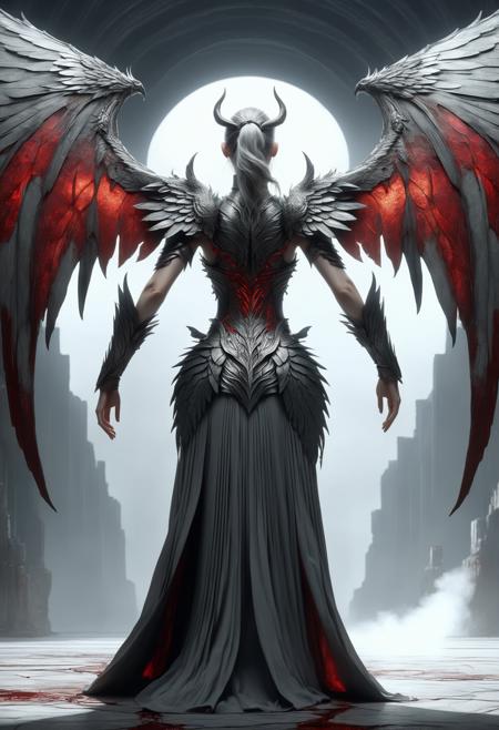 DonM - Dragons and Wings and Back view [Flux,SDXL]版本SDXL (ID: 336371)