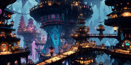 HEZI game concept scene/game wallpaper