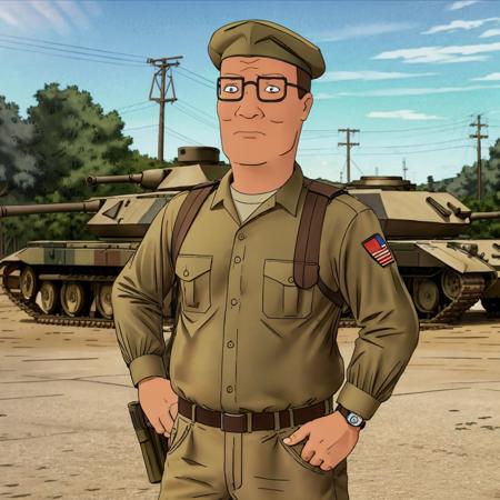 Hank Hill - SD 1.5 & SDXL