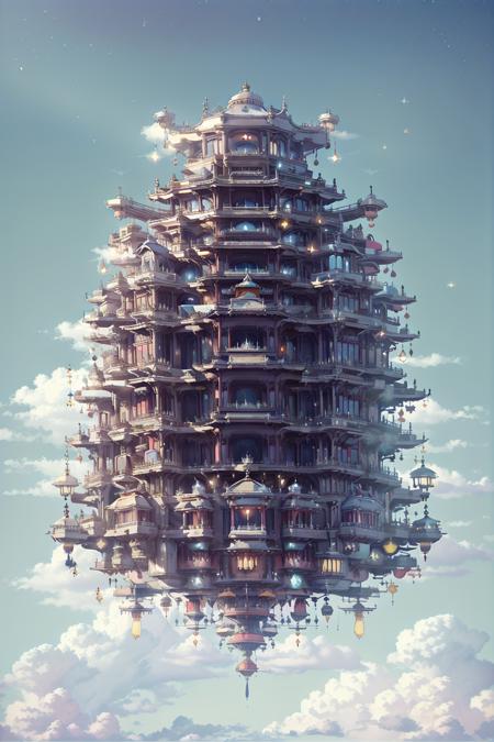 巨大透明飞船|Huge transparent spaceship