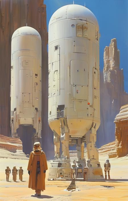 style of Ralph McQuarrie [SDXL] 386