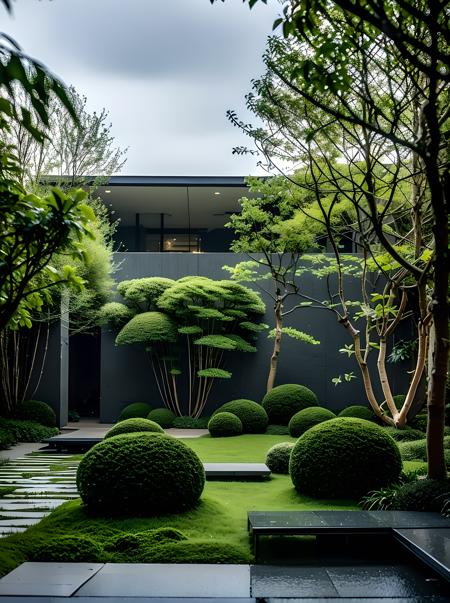 Ruyi Garden_Landscape Design_Modern Courtyard Garden_1.0版本v1.0 (ID: 974828)