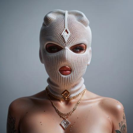 Three holes knit Ski Mask - Lora PDXL