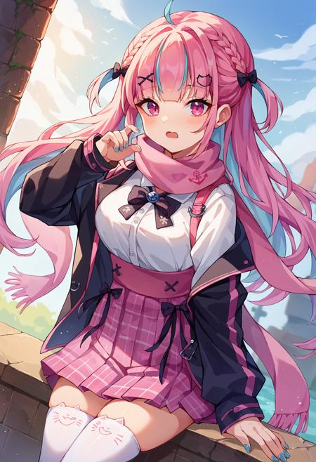 [ponyXL] Minato Aqua 湊あくあ (7 outfits + 5 variants) || Hololive/ホロライブ