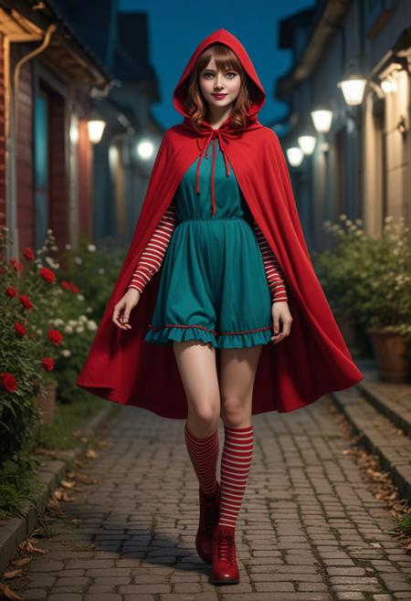 Dynamic Wildcard - red riding hood unleashed