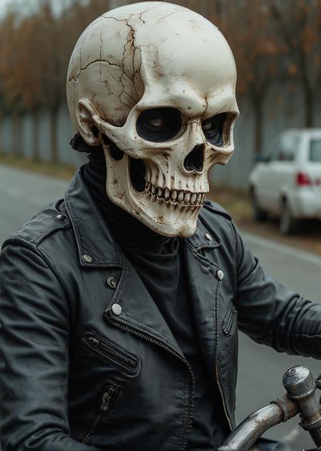 Skull helmet