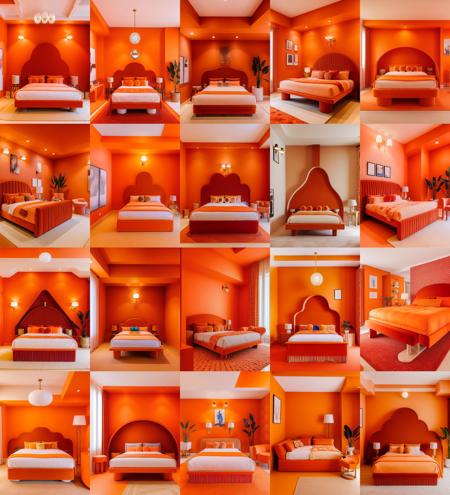 XSArchi_141Orange style interior橘风室内