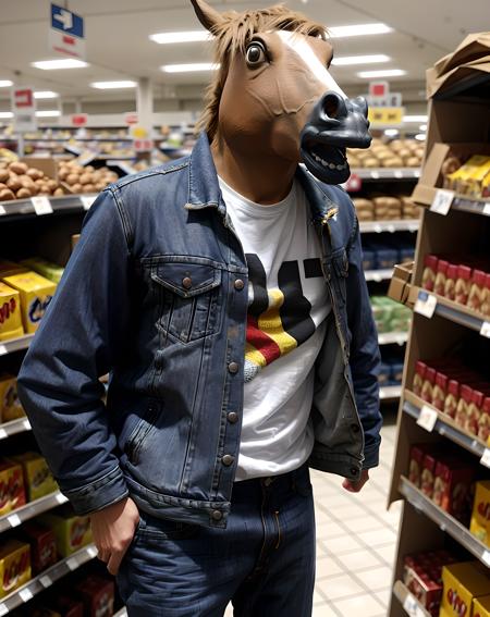 Creepy Horse Head