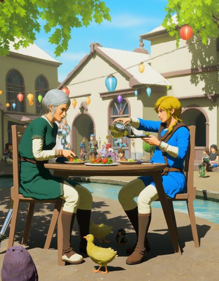 Breath of the wild Style - Flux