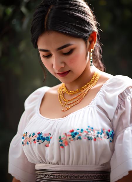 Female Otavalenian Traditional Clothes