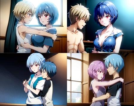 Two-person lora 双人lora 姐弟 Update for character Lora