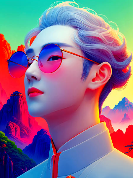 Modern Colorful Chinese Style