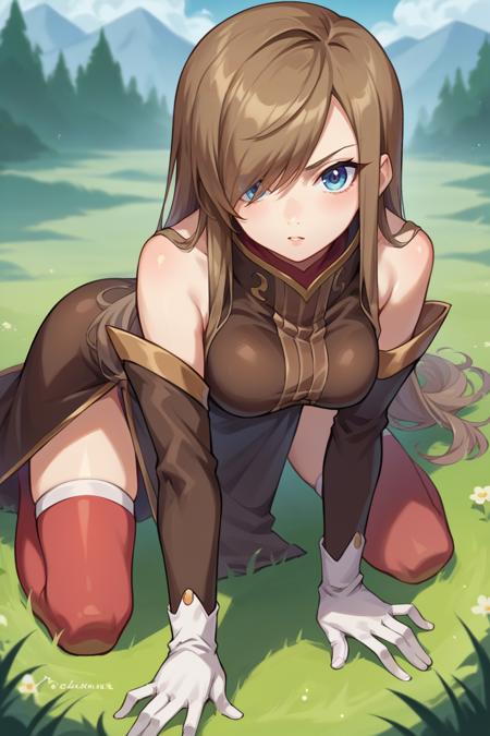 Tear Grants/ティア・グランツ (Tales of the Abyss) SDXL LoRA [Pony Diffusion]