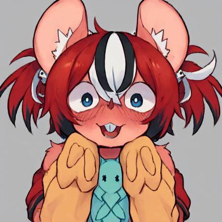Hakos Baelz Mousified [Pony] (Comission)