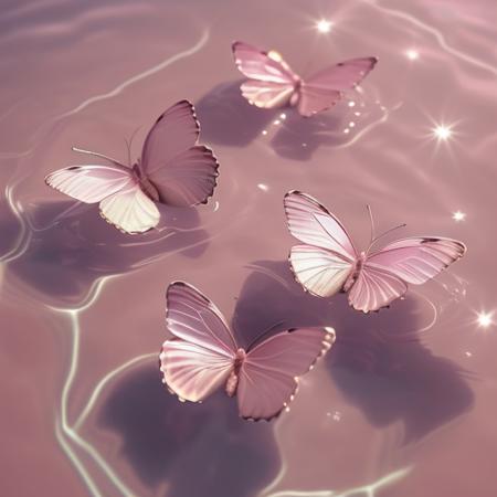 Fantasy water butterfly梦幻水中蝴蝶