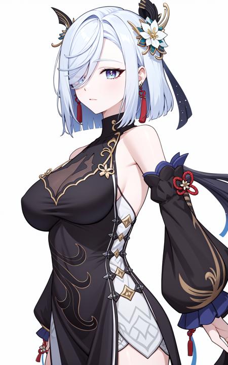 原神申鹤 冷花幽露 Genshin shenhe版本v1.0 (ID: 325899)