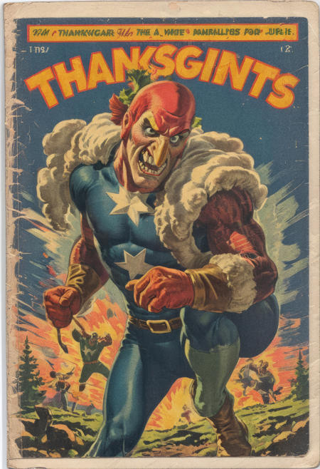 The Wizard's Vintage Comic Book Cover