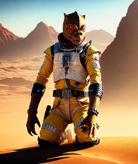 Star Wars Trandoshan species(XL)