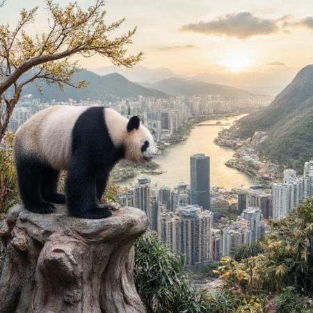 Panda ANAN (安安)Hong Kong (FLUX)