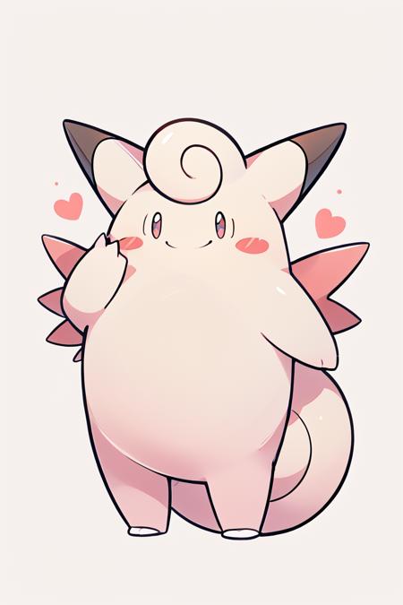 Clefable: Pixy Fairy | ピクシー (Pokedex #0036) [Pony]