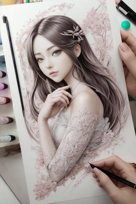 Very High Quality Handmade Drawing Generator Concept