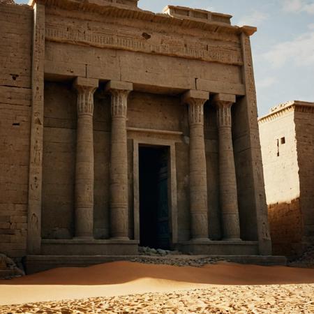 Egyptian mythology cinematic style XL + F1D