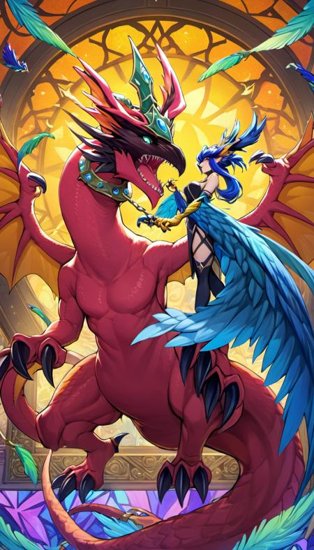 Harpie's Pet Dragon [Yu-Gi-Oh!] LoRA XL版本sdxl1.0_v2 (ID: 357352)