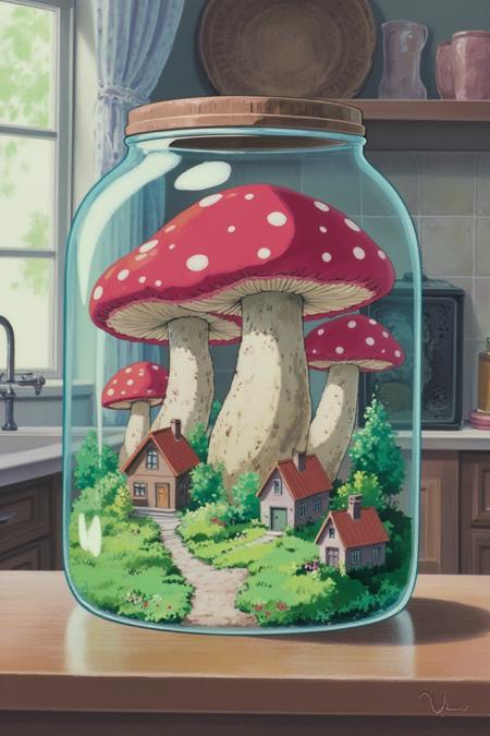 Kiki's Delivery Service (studio Ghibli style)