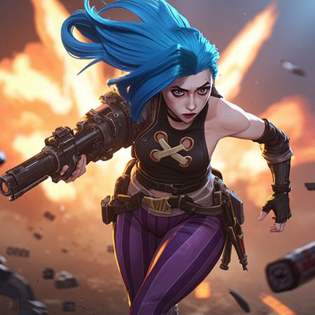 Jinx Character for Flux.1 Dev