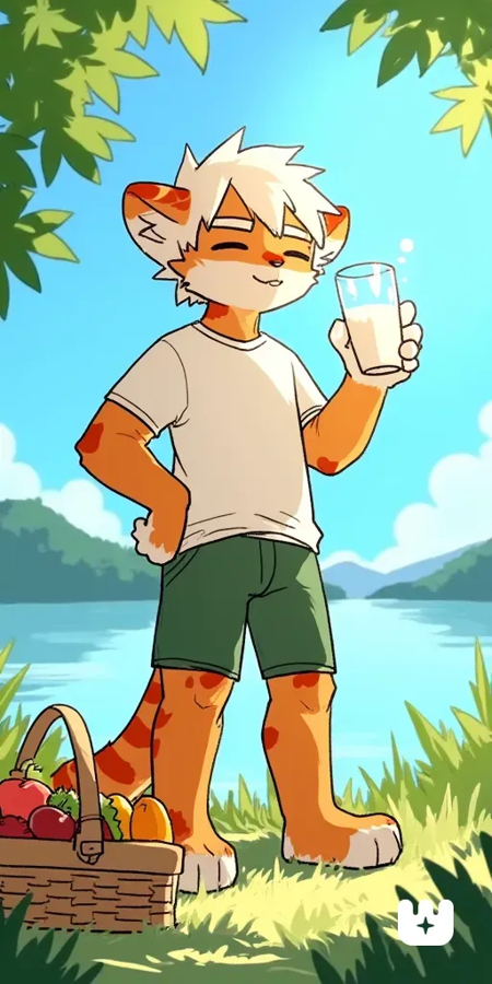 Milkytiger | Fursona