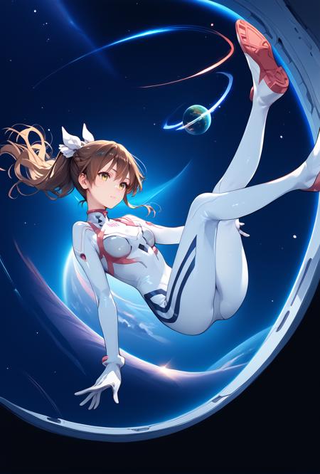 [Costume]Evangelion 3.0 Asuka/Mari lasty plugsuit /EVA 终 真希波/明日香的 白色作战衣
