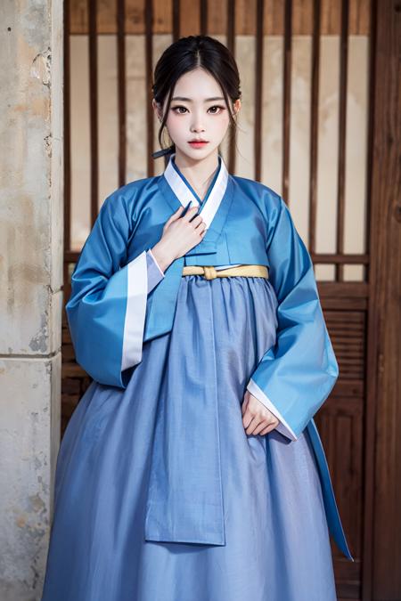 Female Noble Class Hanbok - Korea Clothes