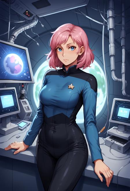 Star Trek TNG uniforms (standalone for early seasons version update) (pony)